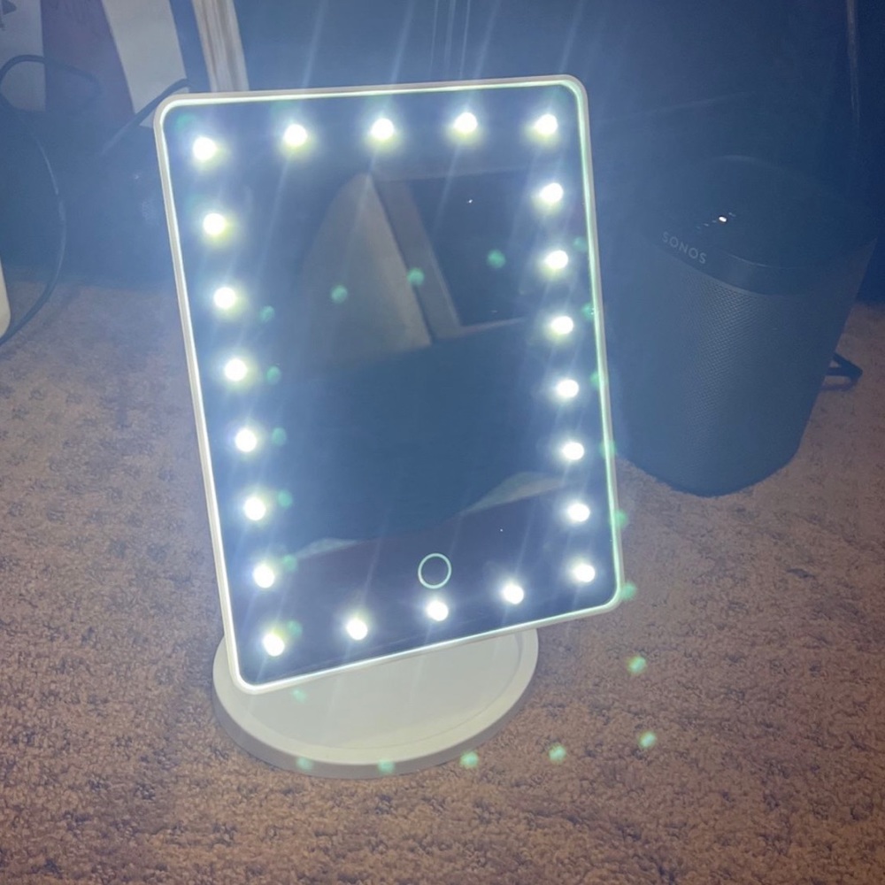 LED lights mini mirror